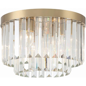 Hayes - 4 Light Flush Mount-10.25 Inches Tall and 16 Inches Wide - 1297520