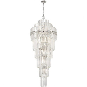 Hayes - 31 Light Chandelier-66 Inches Tall and 24 Inches Wide - 1341932