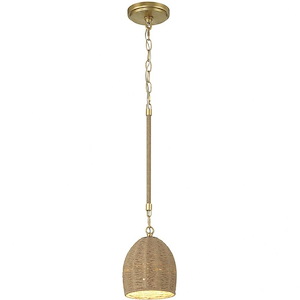 Jace - 3.5W 1 LED Pendant-7.5 Inches Tall and 6 Inches Wide - 1341934