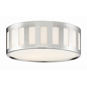 Kendal - Three Light Flush Mount in Classic Style - 14 Inches Wide by 5 Inches High - 843961