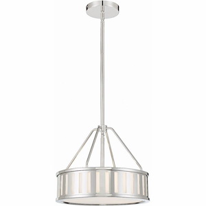 Kendal - 3 Light Chandelier In Modern and Contemporary Style-13.75 Inches Tall and 15.5 Inches Wide - 1093945