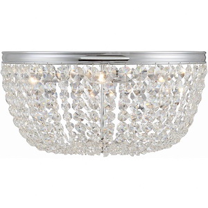 Nola - 5 Light Flush Mount-10 Inches Tall and 20 Inches Wide - 1279625