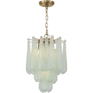 Ollie - 4 Light Pendant-19.25 Inch Tall and 14.25 Inch Wide - 1364704