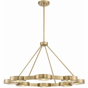 Orson - 8 Light Chandelier-21.5 Inches Tall and 38.5 Inches Wide - 1279733