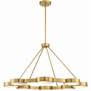 Orson - 8 Light Chandelier-21.5 Inches Tall and 38.5 Inches Wide - 1320084
