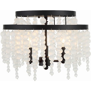 Poppy - 3 Light Flush Mount-11.75 Inches Tall and 15 Inches Wide - 1279774
