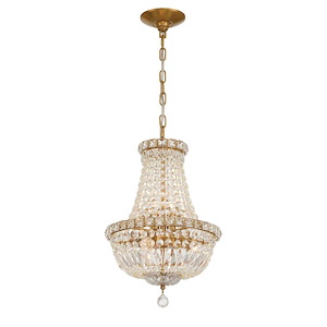 Roslyn - 5 Light Chandelier-18 Inch Tall and 12 Inch Wide - 1394936