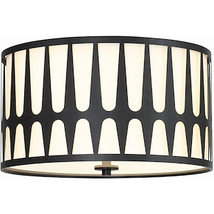 Royston - 3 Light Flush Mount In Modern and Contemporary Style-10.5 Inches Tall and 18 Inches Wide - 1093951