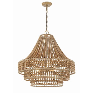 Silas - 6 Light Chandelier In Classic Style - 26.75 Inches Wide By 26.75 Inches High - 1333293