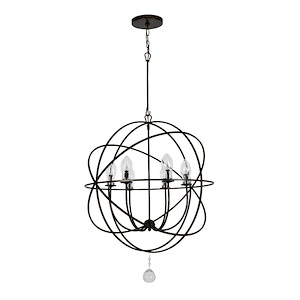 Solaris - Six Light Outdoor Sphere Chandelier - 1333250