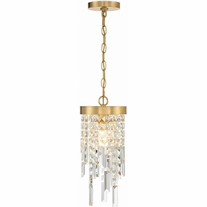 Winfield - 1 Light Pendant-16 Inches Tall and 7 Inches Wide - 1295944