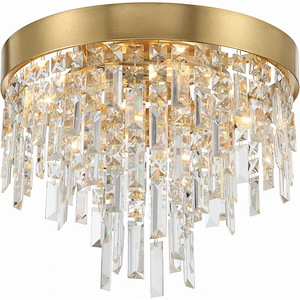 Winfield - 4 Light Flush Mount-13.75 Inches Tall and 16 Inches Wide - 1295988