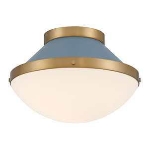 Xander - 1 Light Flush Mount-8.25 Inch Tall and 12.25 Inch Wide - 1366182