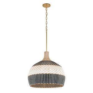 Zanzibar - 5 Light Pendant-20.25 Inch Tall and 21 Inch Wide - 1366188