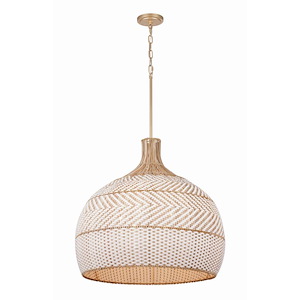 Zanzibar - 6 Light Pendant-25.25 Inches Tall and 26 Inches Wide - 1320100