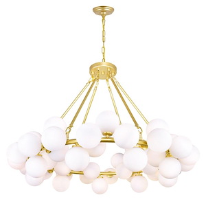 Arya - 315W 45 LED Chandelier-27 Inches Tall and 39 Inches Wide - 1342881