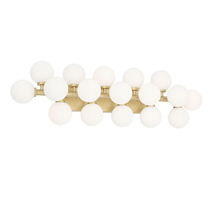 Arya - 119W 17 LED Wall Sconce-11 Inches Tall and 8 Inches Wide - 1342884