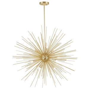 Savannah - 9 Light Chandelier-30 Inches Tall and 30 Inches Wide - 1342888