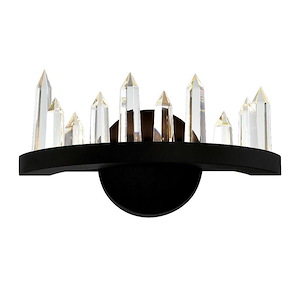 LED Wall Sconce with Black Finish - 901070