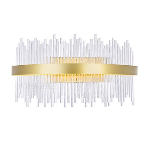 Genevieve - 24W LED Wall Sconce-10 Inches Tall and 24 Inches Wide - 1276962