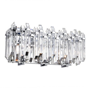 3 Light Wall Sconce with Chrome Finish - 901111