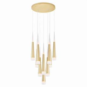 Andes - 50W LED Pendant-18 Inches Tall and 16 Inches Wide - 1276978