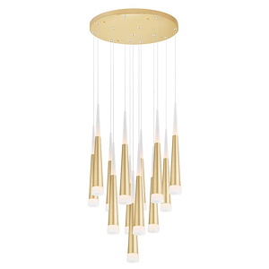 Andes - 65W LED Pendant-18 Inches Tall and 20 Inches Wide - 1276979