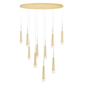 Andes - 50W LED Pendant-18 Inches Tall and 8 Inches Wide - 1276981