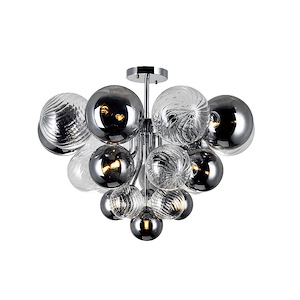 Pallocino - 50W 10 LED Flush Mount-19 Inches Tall and 25 Inches Wide - 1277037