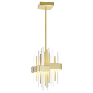 Millipede - 16W LED Mini Pendant-14 Inches Tall and 8 Inches Wide - 1277144