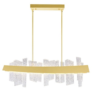 Guadiana - 38W 1 LED Chandelier-14 Inches Tall and 6 Inches Wide - 1277148