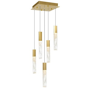 Greta - 23W LED Mini Pendant-16 Inches Tall and 12 Inches Wide - 1325792