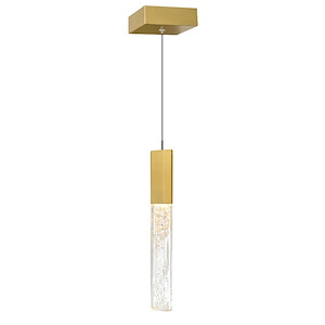 Greta - 5W LED Mini Pendant-16 Inches Tall and 2 Inches Wide - 1325796