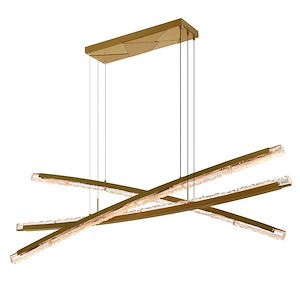 Saber - 108W LED Chandelier-26 Inch Tall and 70 Inch Wide - 1363489