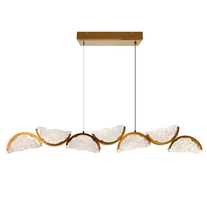 Moon - 36W LED Chandelier-13 Inch Tall and 54 Inch Wide - 1363490