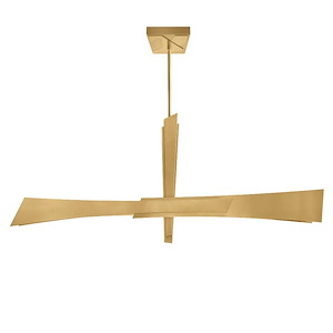 Solara - 30W LED Chandelier-23 Inch Tall and 50 Inch Wide - 1363494