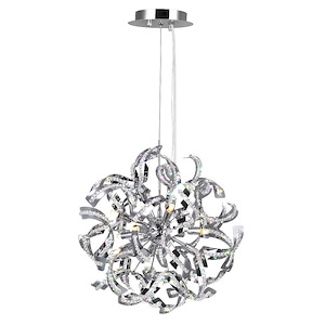 18 Light Chandelier with Chrome Finish - 901553