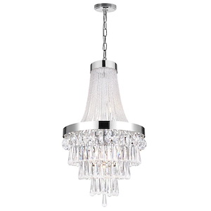 7 Light Chandeleir with Chrome Finish - 901586