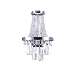 3 Light Wall Sconce with Chrome Finish - 901591