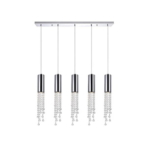 5 Light Chandelier with Chrome Finish - 901607