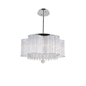 7 Light Chandelier with Chrome Finish - 901681