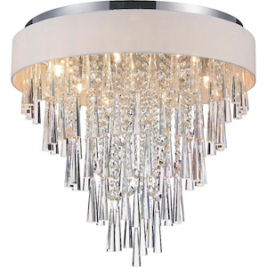 Franca 8 Light 22 Inch Wide Flush Mount - 901881