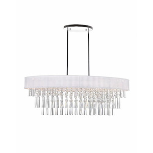 Franca 8 Light Oversized Linear Chandelier - 901889