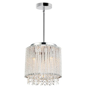 3 Light Mini Pendant with Chrome Finish - 901966