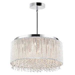 14 Light Chandelier with Chrome Finish - 901972