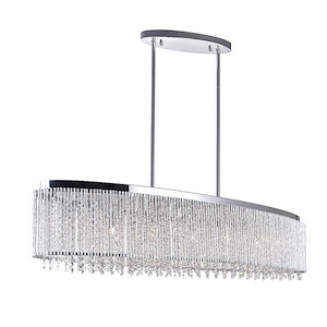 7 Light Chandelier with Chrome Finish - 901975