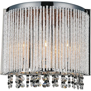 3 Light Wall Sconce with Chrome Finish - 901977