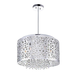 6 Light Chandelier with Chrome Finish - 901980