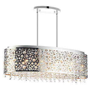 11 Light Chandelier with Chrome Finish - 901983