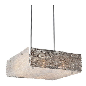 12 Light Chandelier with Chrome Finish - 902199